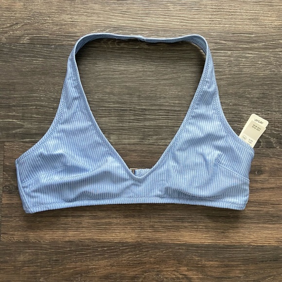 Aerie Swim Light Blue Ribbed Bikini Poshmark